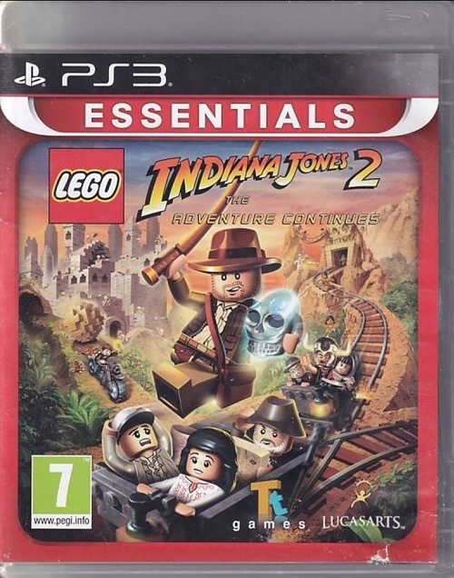 Lego Indiana Jones 2 - The Adventure Continues - PS3 Essentials (B Grade) (Genbrug)